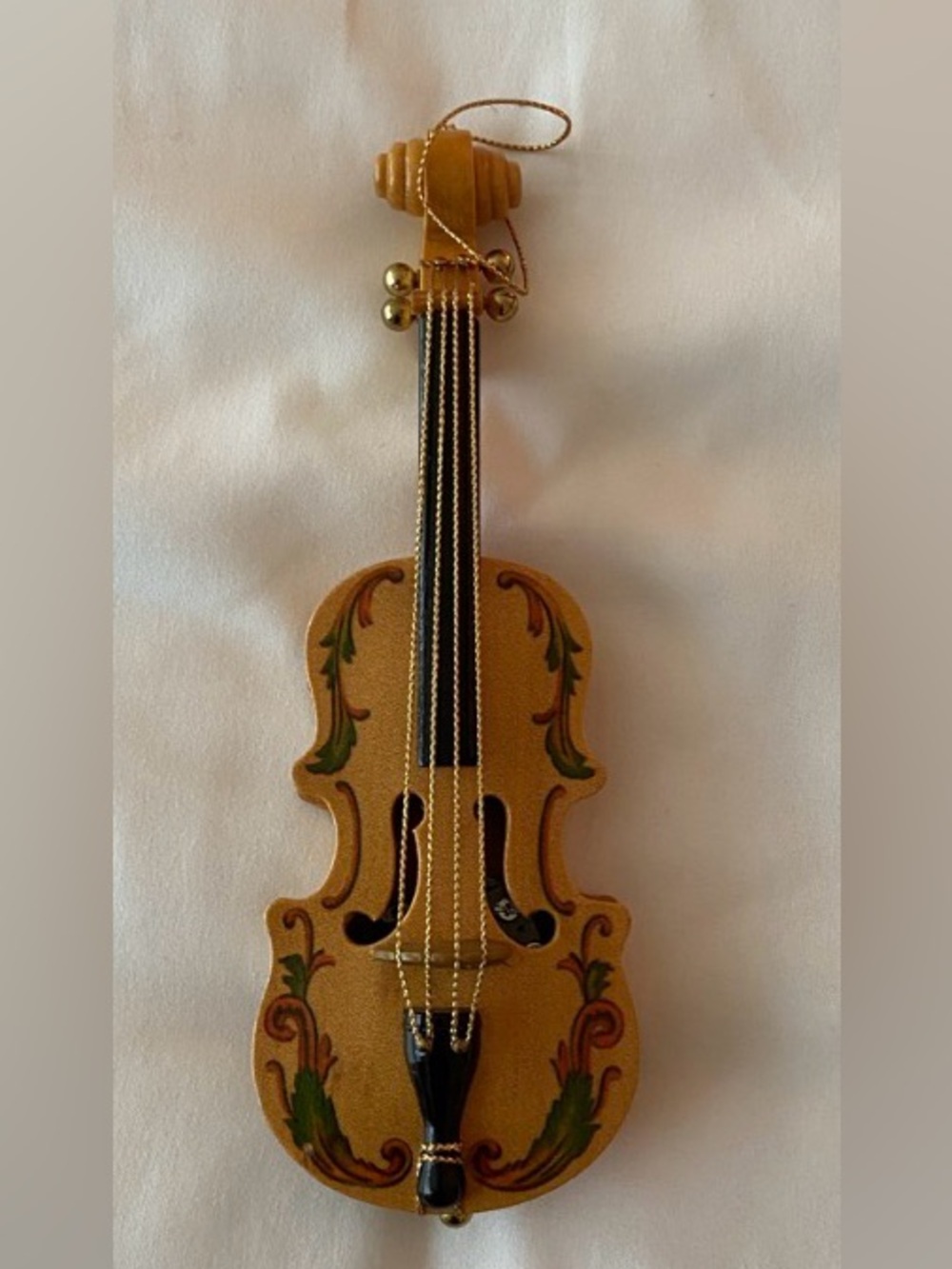 San Francisco Music Box Co. Violin Musical Christmas Ornament II - Picture 7 of 7